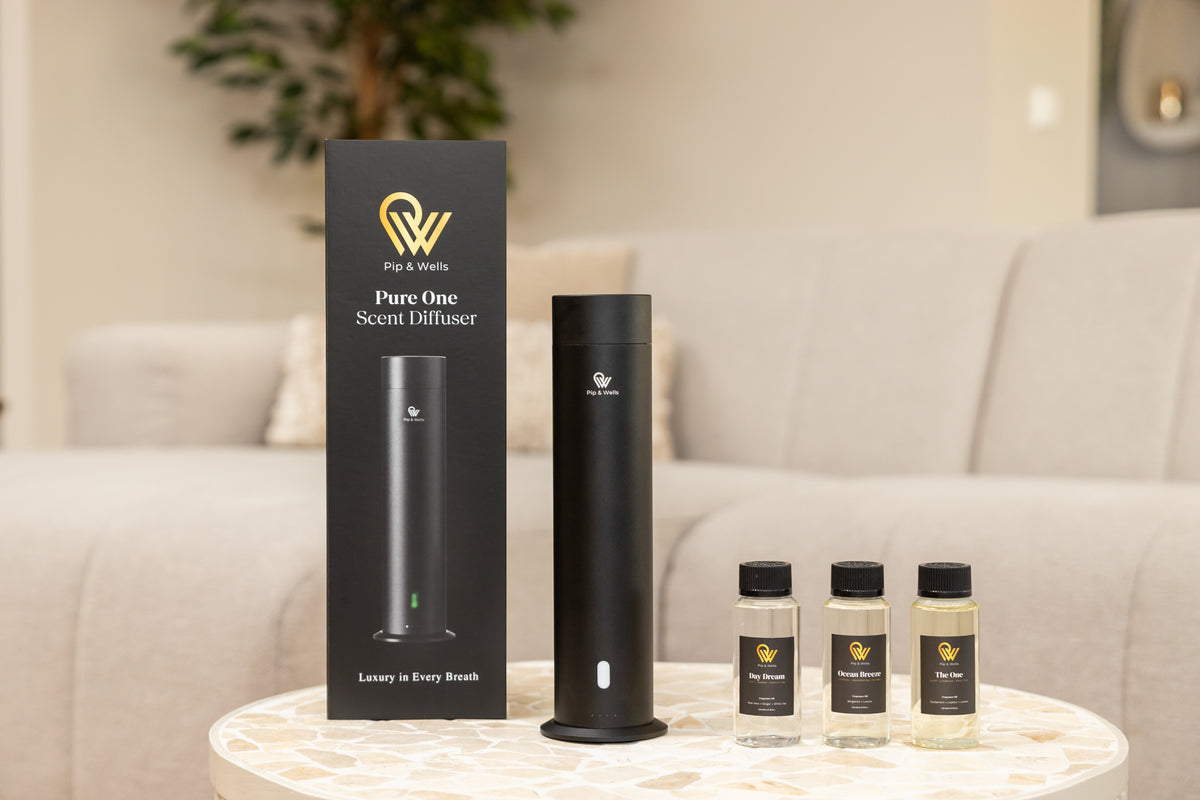 Diffuseur de parfum sans eau Pure One avec trois huiles parfumées