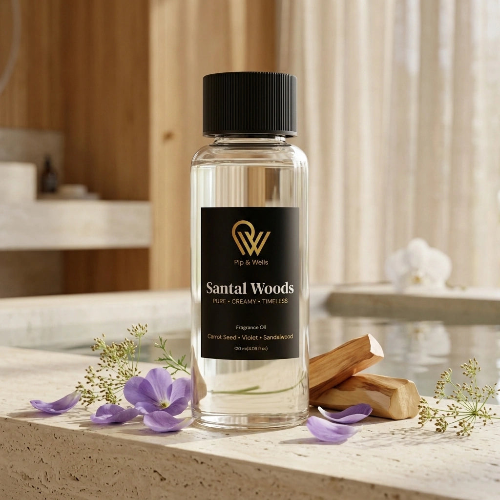 Santal Woods hotel fragrance oil 120 ml - Pip & Wells