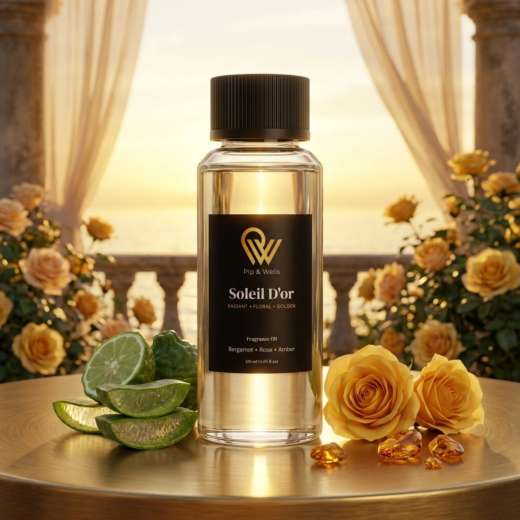 Soleil D'or hotel fragrance oil 120 ml - Pip & Wells